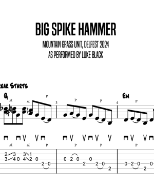 Big Spike Hammer, Luke Black (Advanced)